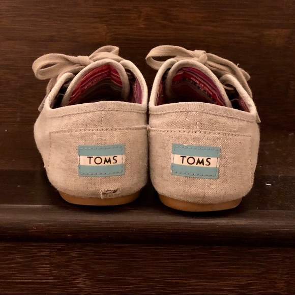 TOMS Gray Camden Women’s Cordones Sneakers - Picture 3 of 8